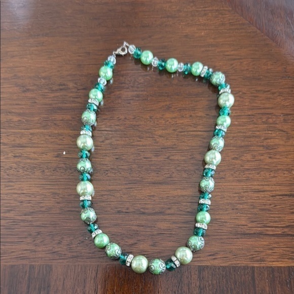 Vintage green Necklace - Picture 1 of 2